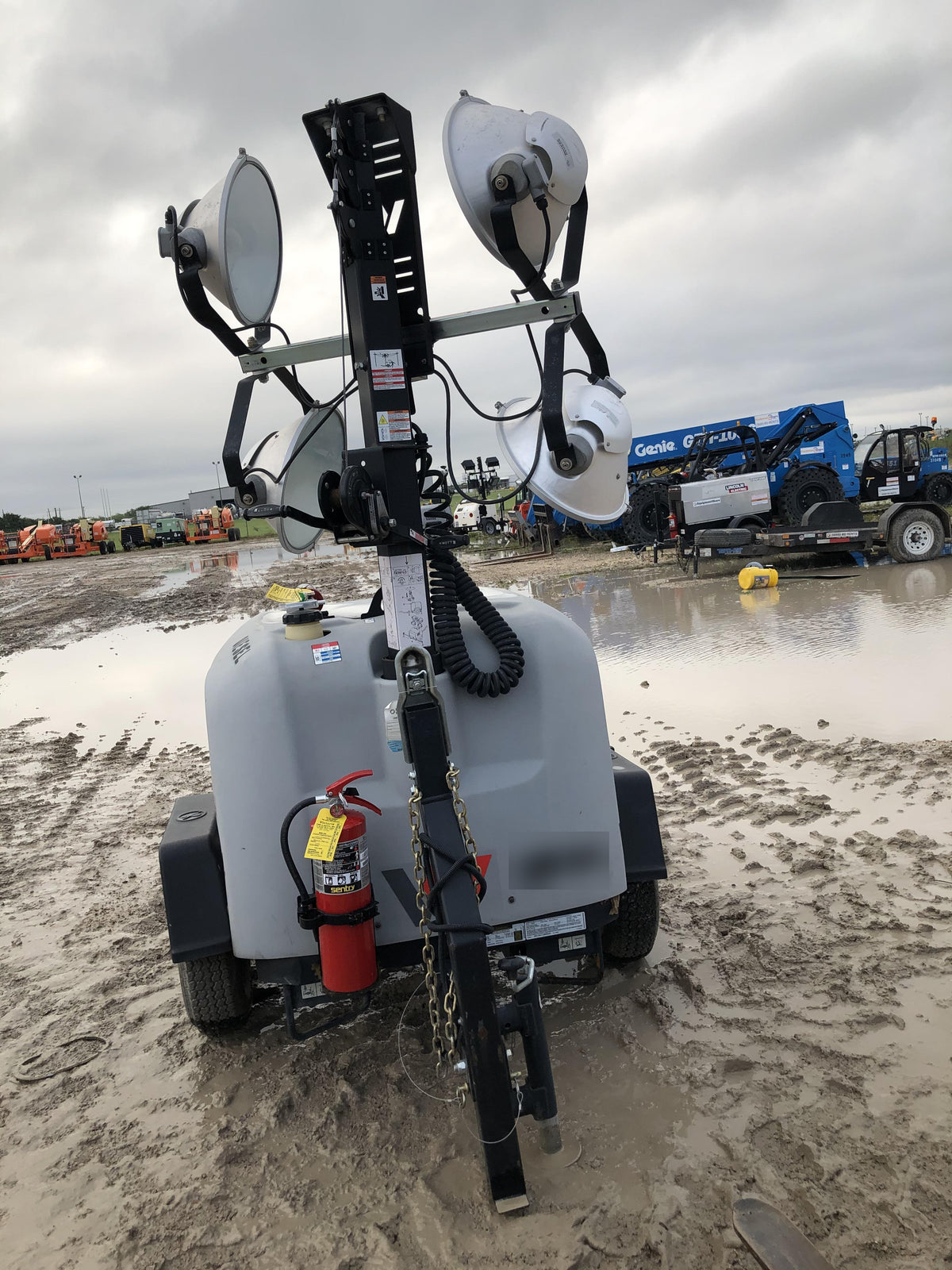2018 Wacker Neuson LTV6L-MH Wacker Neuson LTV6L Mobile Light Tower w/Fuel Level Sensor Installed
