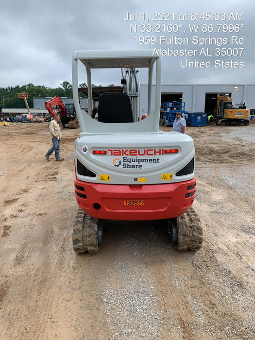 2021 TAKEUCHI TB235-2R