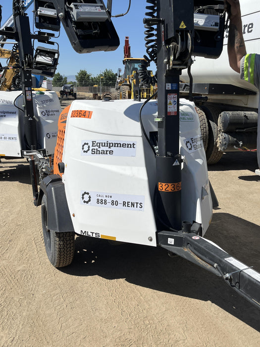 2023 Generac MLT2 Diesel, Flex Switch 120V Input, Powerzone Controller, (4) 320W LED Lights, 4kW Generator, 39.9 Gal Fuel Tank, 2" Ball, T3