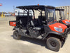 2021 Kubota RTV-X1140W-H Plastic Canopy, Windshield Acrylic Clear, LED Strobe Light, Wire Harness Kit, Back up Alarm