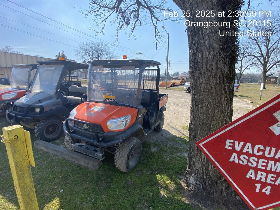 2020 Kubota RTV-X900 4wd Utility Cart, Diesel, 2 Seat, LED Strobe, Windshield Tempered Glass, Plastic Canopy, Wire Harness Kit, Backup Alarm