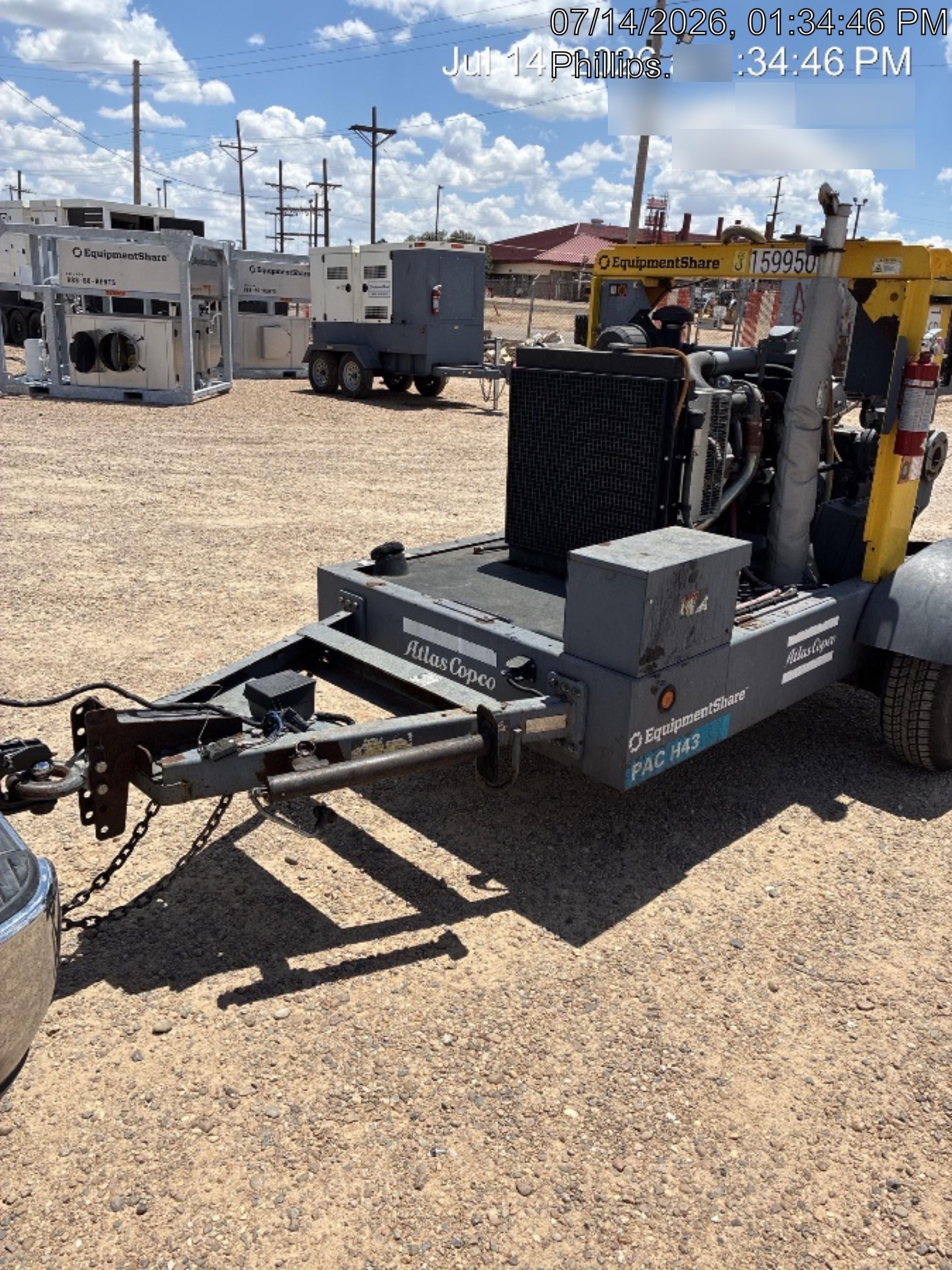 2021 ATLAS COPCO PAC H43 KD