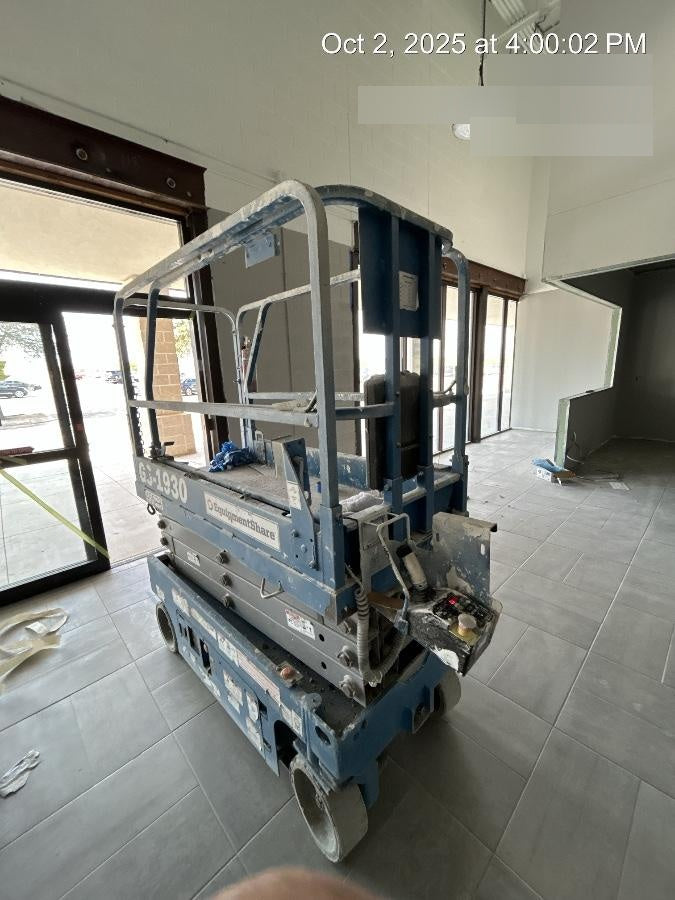 2019 Genie GS-1930 Fixed rails with chain Entry