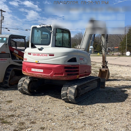 2019 Takeuchi TB290 Takeuchi TB290 Cab/Heat/AC w/Rubber Tracks, Auxiliary Hydraulics, Dozer Blade, Manual QC, 18/24/36" Buckets, Hydraulic Thumb Installed