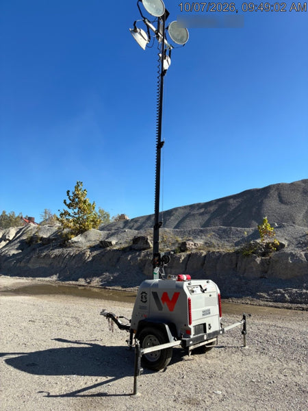 2018 Wacker Neuson LTV6L-MH Wacker Neuson LTV6L Mobile Light Tower w/Fuel Level Sensor Installed