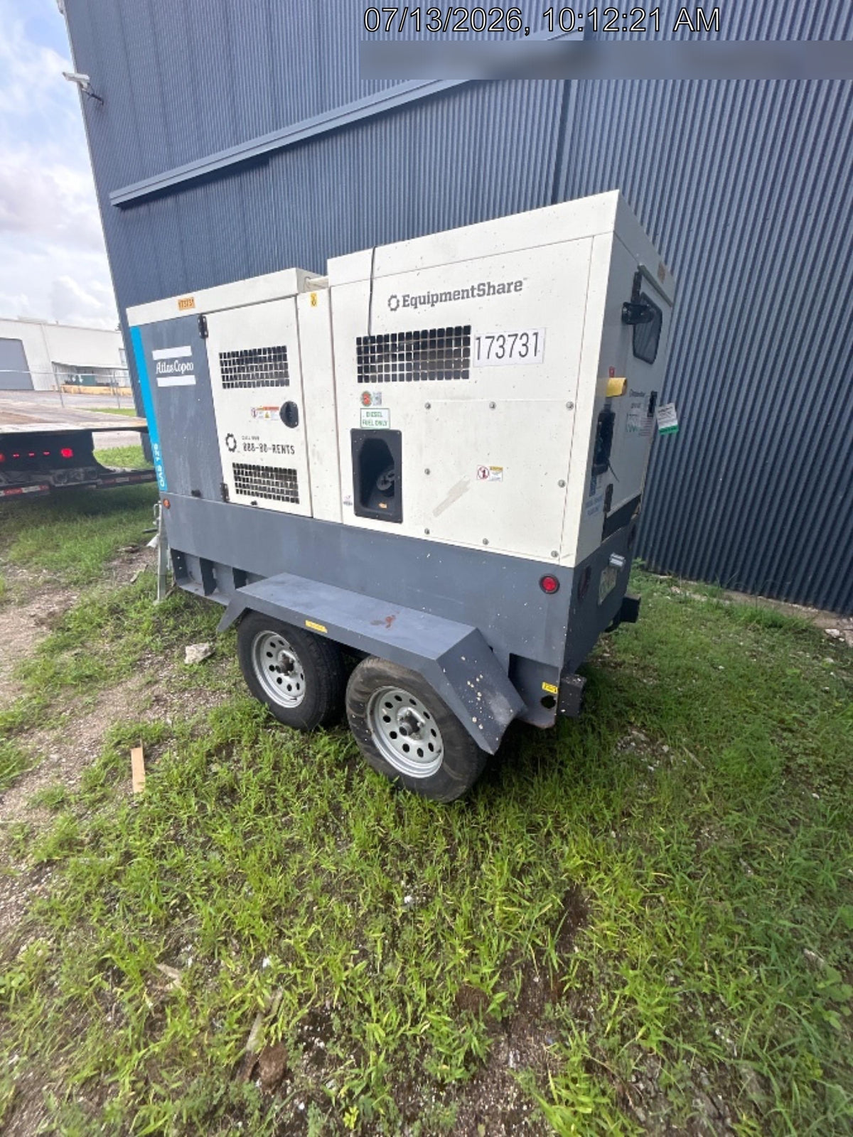 2021 ATLAS COPCO QAS 125