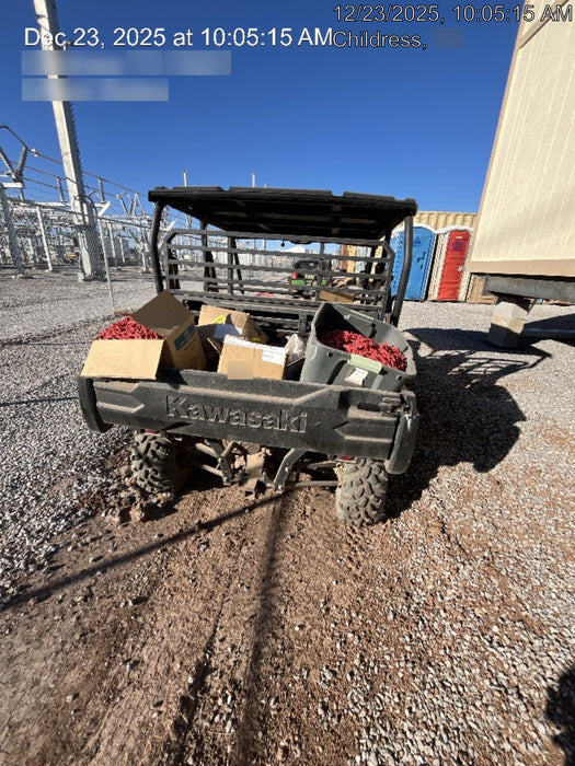 Kawasaki Mule PRO-DXT Standard Options, Backup Alarm, Beacon, Plastic Hard Top, Poly Windshield, Horn Kit