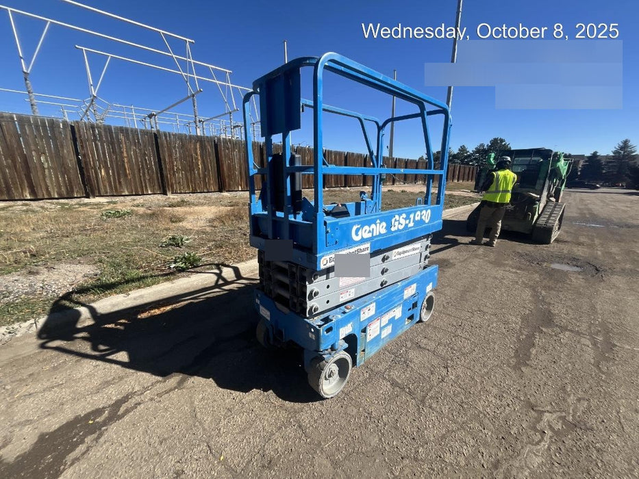 2018 Genie GS-1930 Genie GS-1930 w/Fixed Rail, Chain Entry