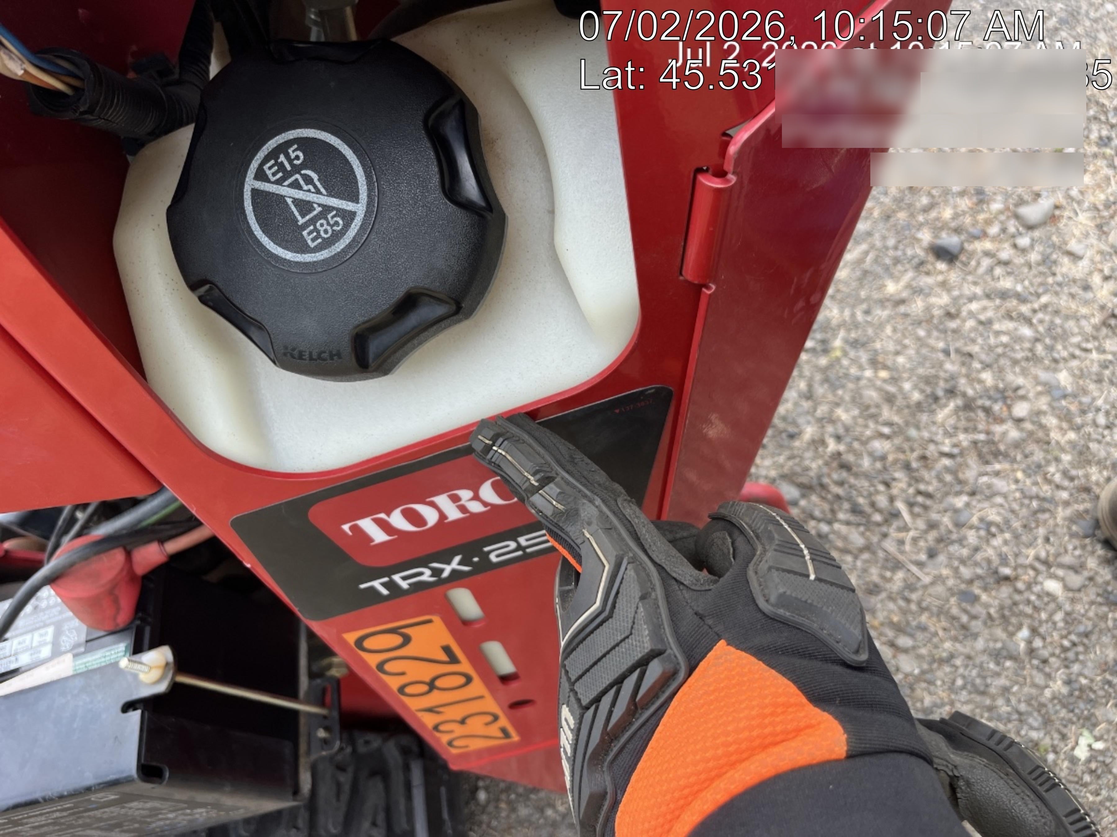 2022 TORO TRX-250