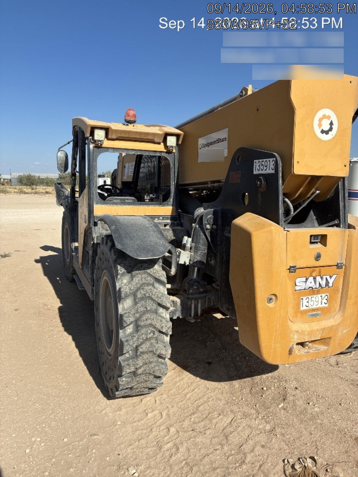 2021 SANY STH1056