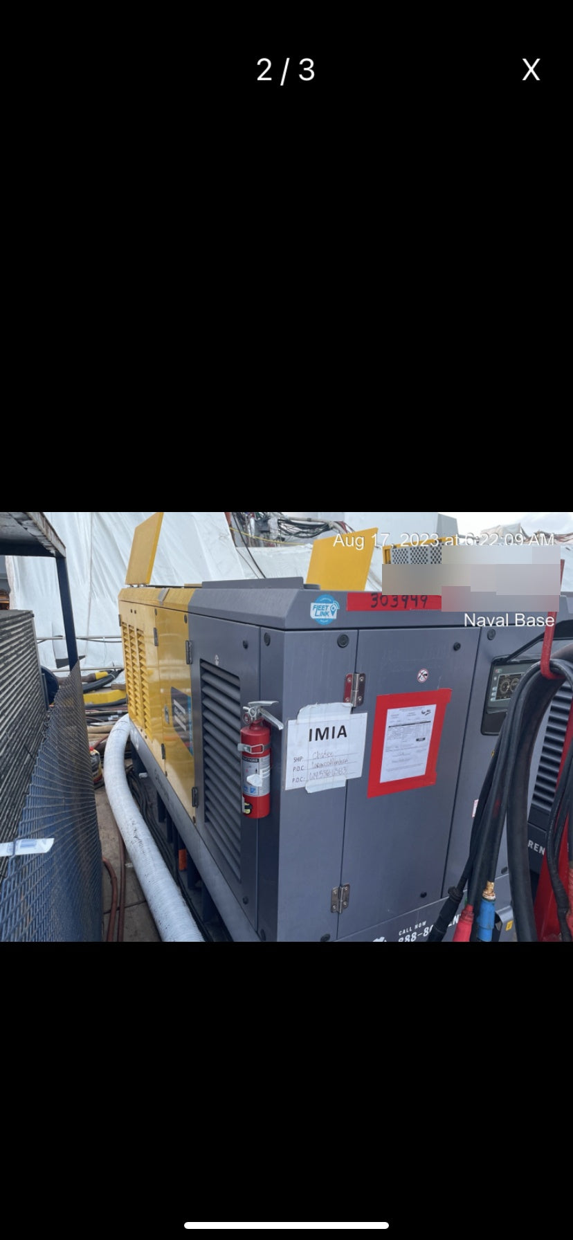 2023 ATLAS COPCO E-AIR V1100