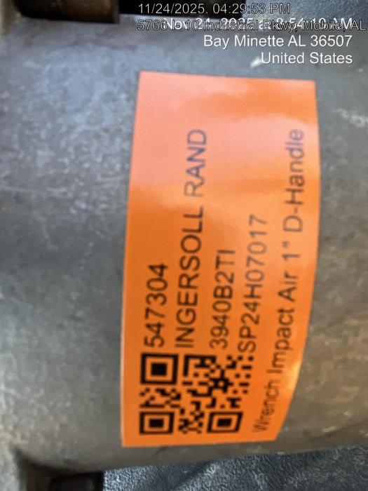 2025 INGERSOLL RAND 3940B2TI