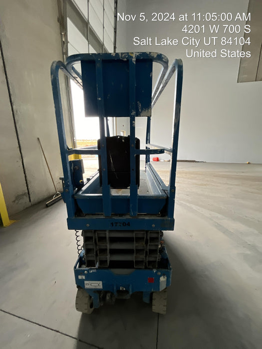 2018 Genie GS-1930 Genie GS-1930 w/Fixed Rail, Chain Entry