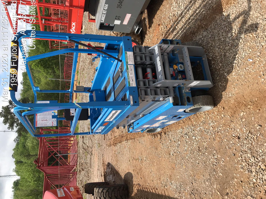 2019 Genie GS-1930 Fixed Rails with Chain Entry