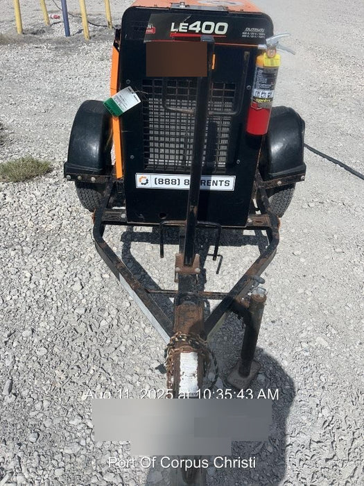 2022 Lincoln Electric LE400 Kubota V1505, Trlr, Cable Rack, Light Kit, ES Decals, T3