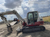 2019 Takeuchi TB290 Cab/Heat/AC Rubber tracks, Dozer blade, Travel alarm, Auxiliary hydraulics Manual QC, Hydraulic thumb, 18", 24", and 36" Buckets