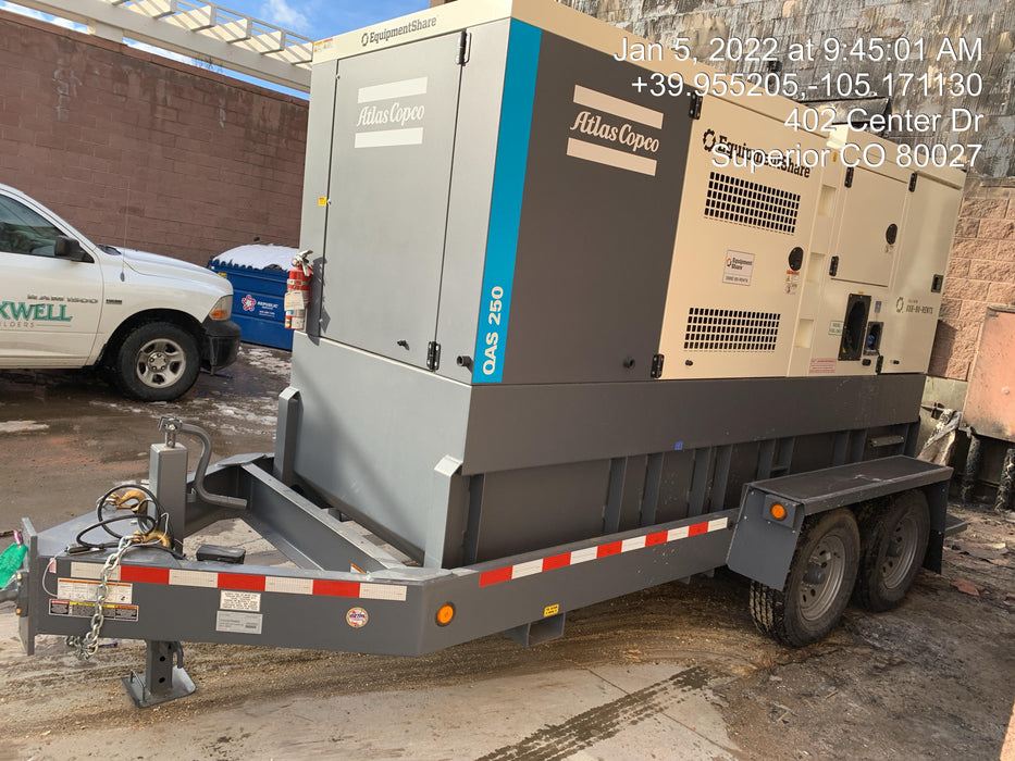 2021 ATLAS COPCO QAS250