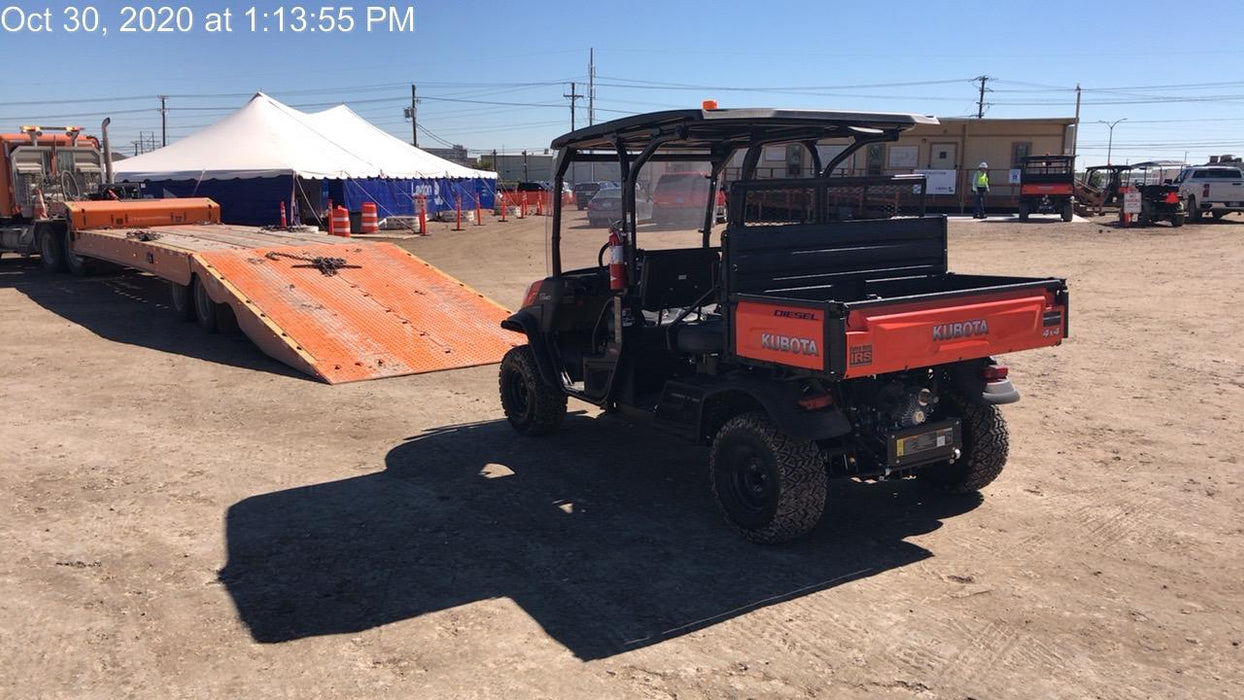 2020 Kubota RTV-X1140 CANOPY,STROBE,BACK UP ALARM,WINDSHIELD, FIRE EXT
