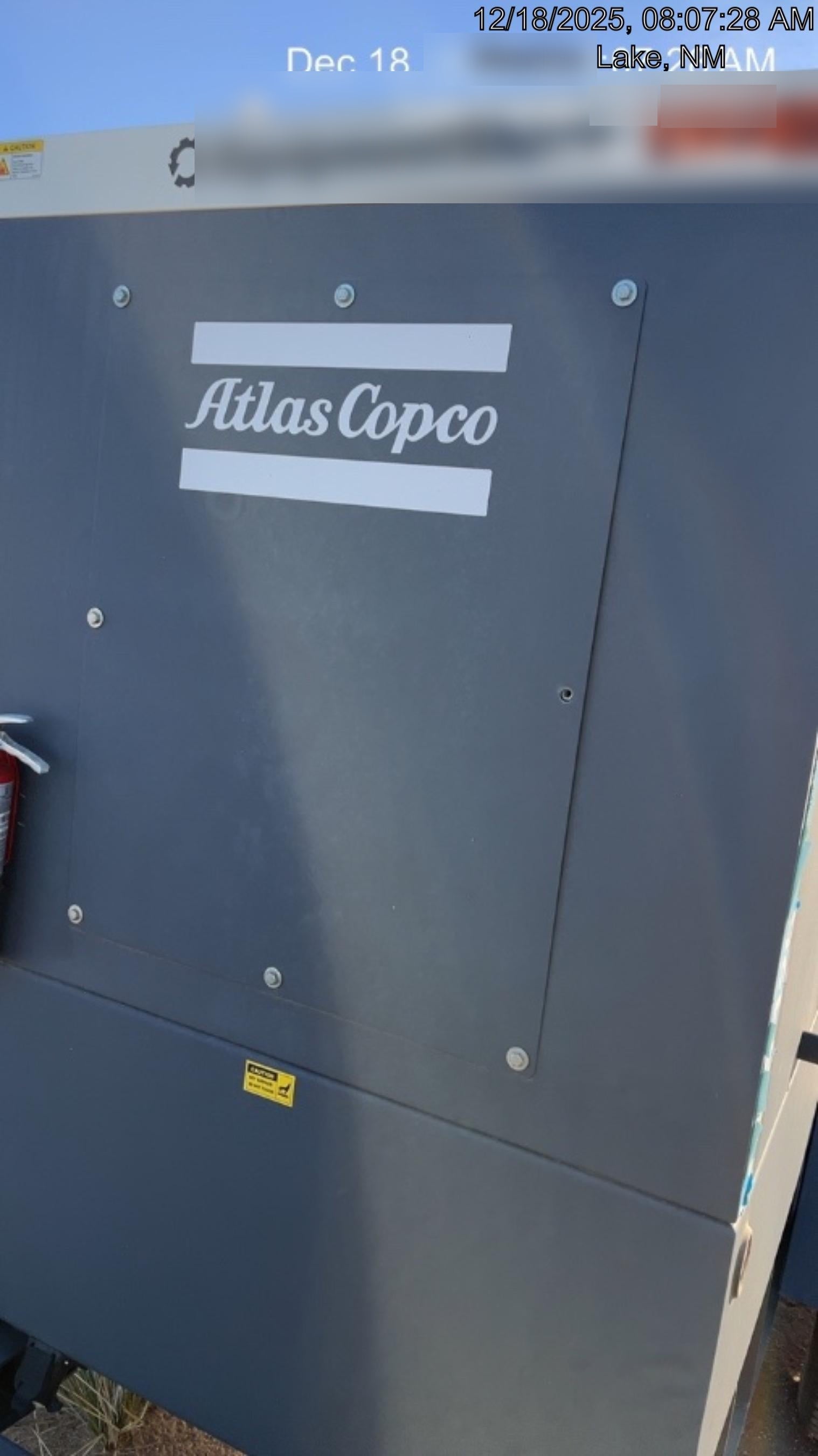 2022 ATLAS COPCO QAS 125