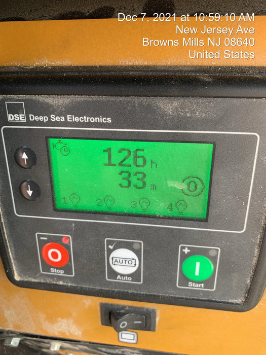 2021 Allmand NLV3GR (4) LED Light Fixture 350W, 23' Vertical Mast, 3kW Prime, Towable, Deep Sea L401, Leveling Jacks, Yanmar T4F 5.8hp