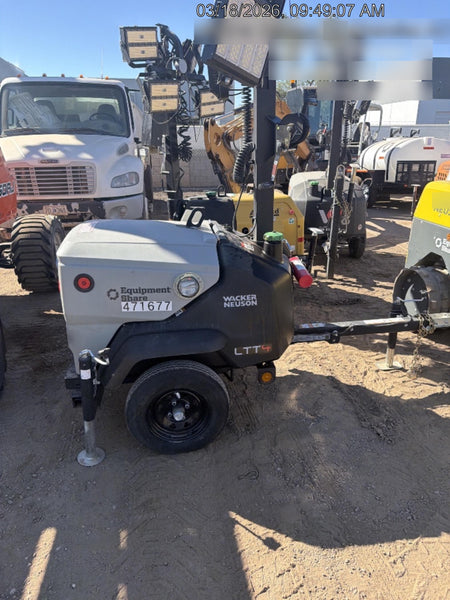 2024 Wacker Neuson LTT4 Diesel, Kohler KDW702, Deep Sea Controller, Auto Start, LED 320W, Bypass Outlet, T3