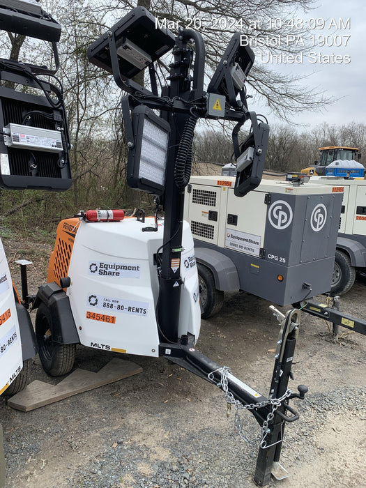 2023 Generac MLT2 Diesel, Flex Switch 120V Input, Powerzone Controller, (4) 320W LED Lights, 4kW Generator, 39.9 Gal Fuel Tank, 2" Ball, T3