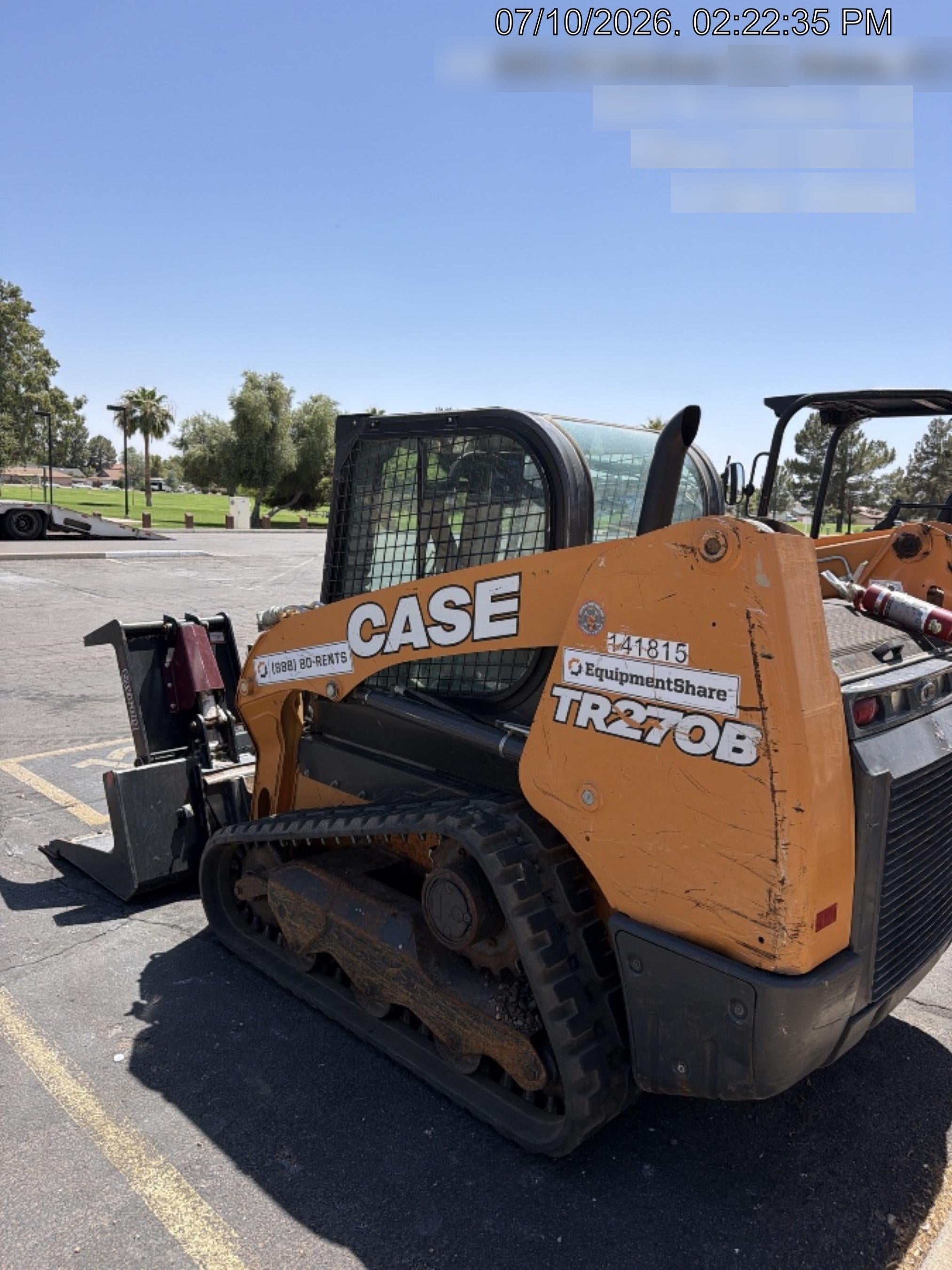 2021 CASE TR270B