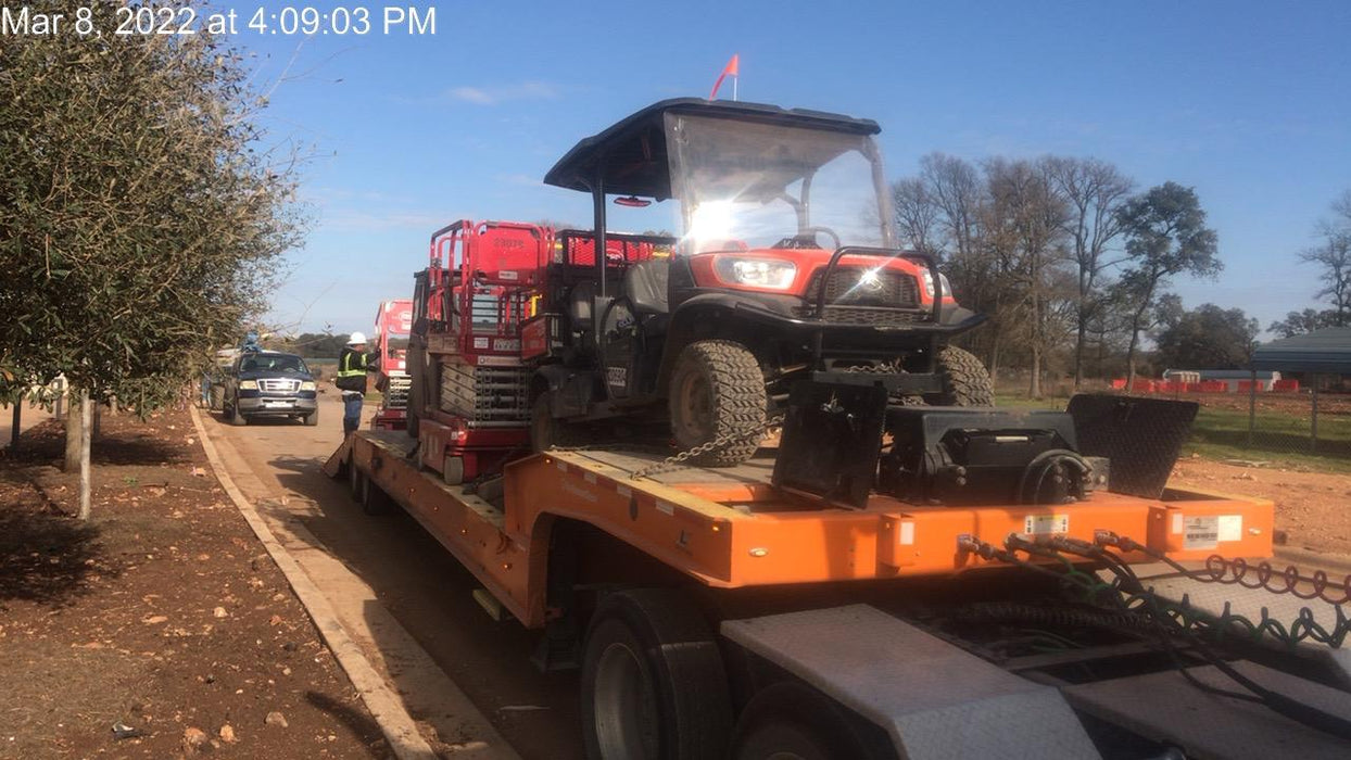 2022 Kubota RTV-X1140W-H Plastic Canopy, Windshield Acrylic Clear, LED Strobe Light, Wire Harness Kit, Back up Alarm