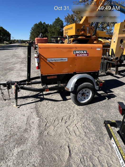 2022 Lincoln Electric LE400 Kubota V1505, Trlr, Cable Rack, Light Kit, ES Decals, T3