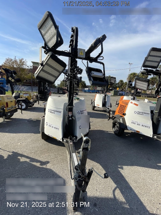 2023 Generac MLT2 Diesel, Flex Switch 120V Input, Powerzone Controller, (4) 320W LED Lights, 4kW Generator, 39.9 Gal Fuel Tank, 2" Ball, T3