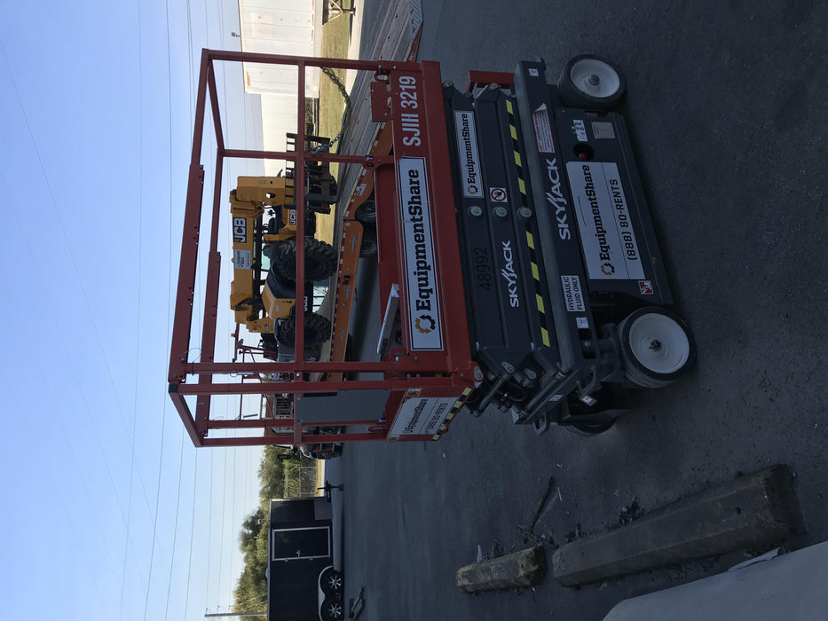 2019 Skyjack SJIII-3219 Standard Options, Trojan Batteries