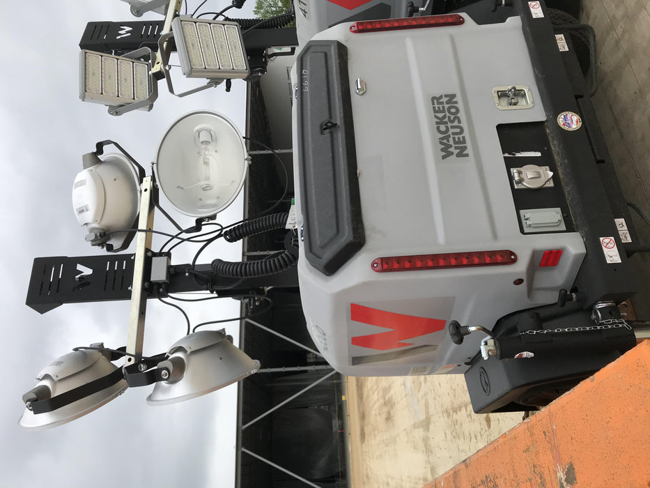 2019 Wacker Neuson LTV6L-MH Wacker Neuson LTV6L Mobile Light Tower w/Fuel Level Sensor Installed