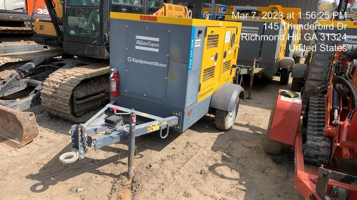 2021 ATLAS COPCO PAS 100 HF CS Enclosed