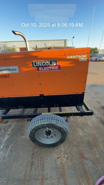 2022 Lincoln Electric LE400 Kubota V1505, Trlr, Cable Rack, Light Kit, ES Decals, T3