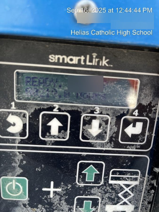 2019 Genie GS-4047 Folding rails with half height swing gate