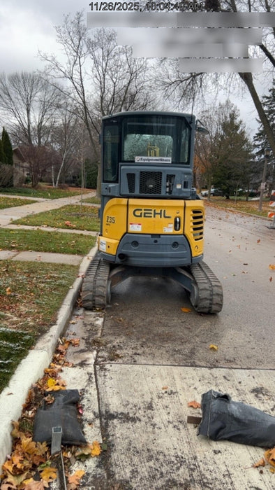 2017 Gehl Z35 Standard Rental Specs