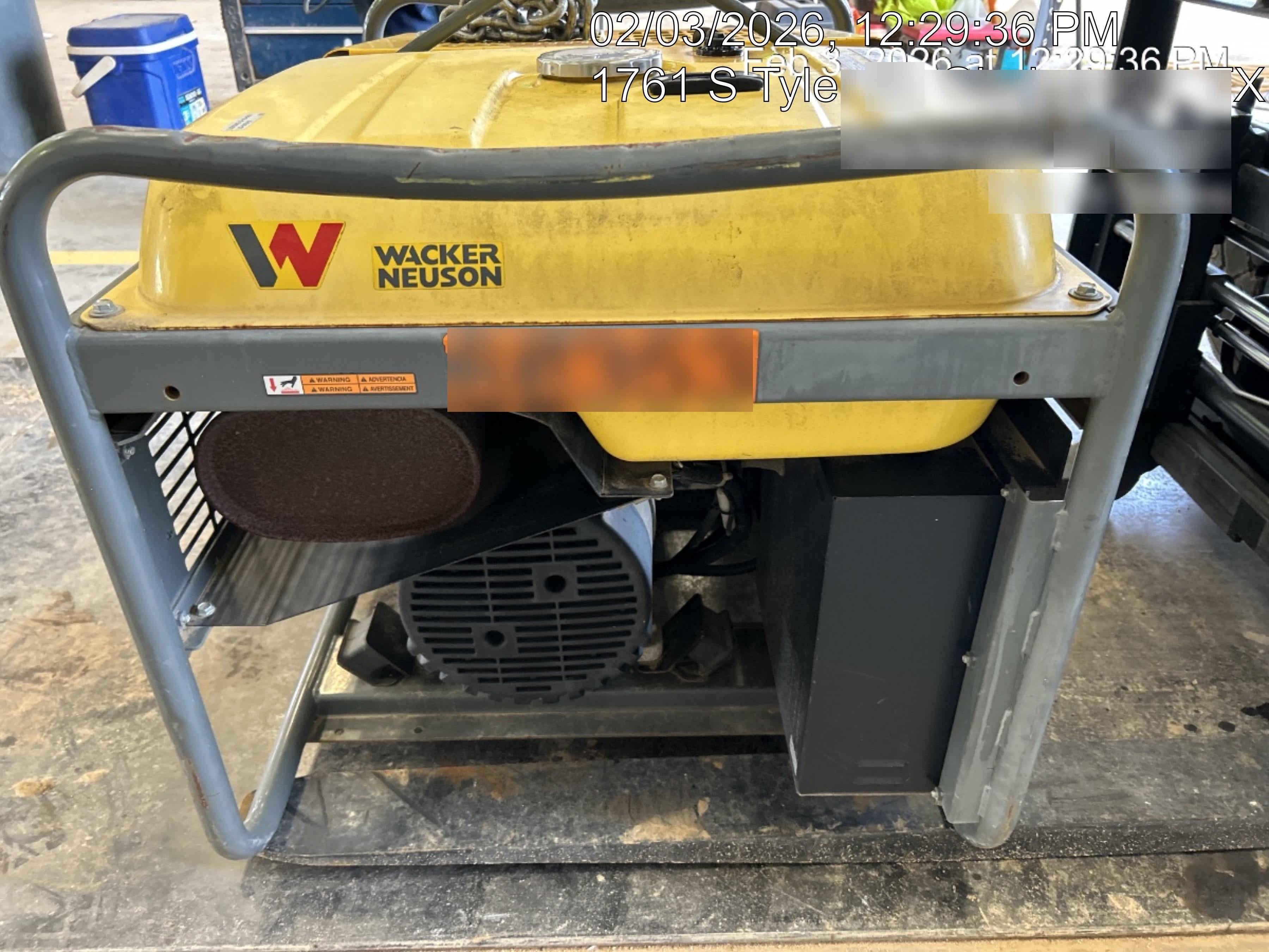 2020 Wacker Neuson GPS9700V Standard, Includes Wheel Kit P/N: 5100042221