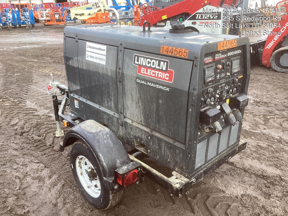 2021 Lincoln Electric Dual Maverick 200/200X Ready Pak 3 (includes trailer, cable rack, fender light kit)