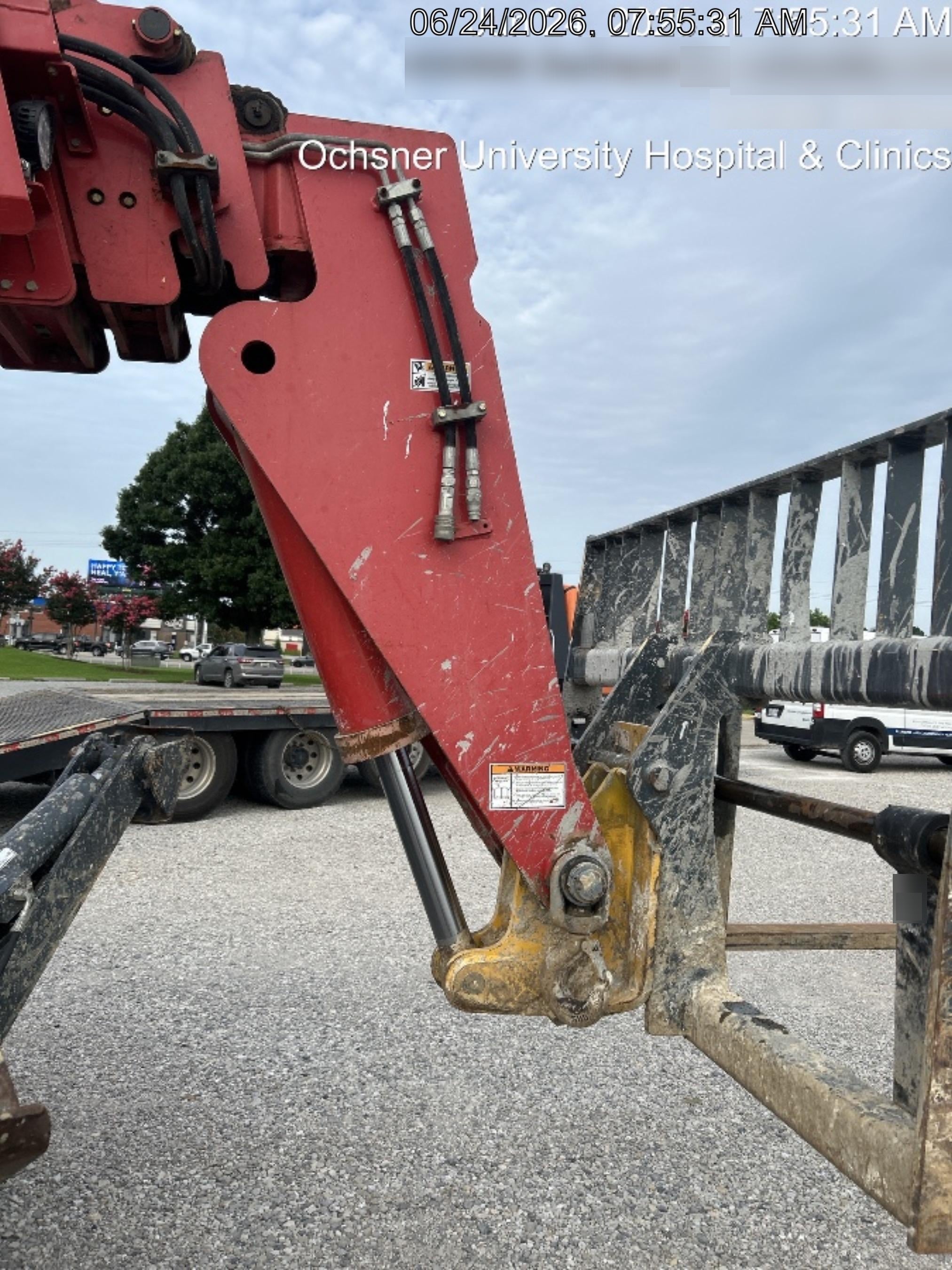2018 Manitou MTA10055 MTA10055 - Canopy, Worklights, Beacon, 66" Carriage, 60" Forks, Solid Tires, Aux Hydraulics