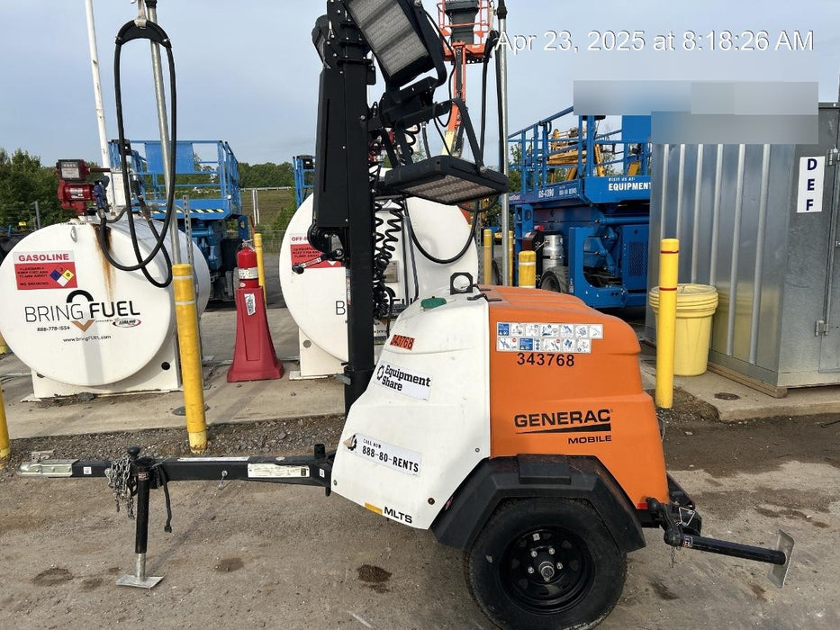 2023 Generac MLT2 Diesel, Flex Switch 120V Input, Powerzone Controller, (4) 320W LED Lights, 4kW Generator, 39.9 Gal Fuel Tank, 2" Ball, T3