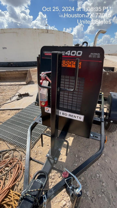 2024 Lincoln Electric LE400 Kubota V1505, Trlr, Cable Rack, Light Kit, ES Decals, T3