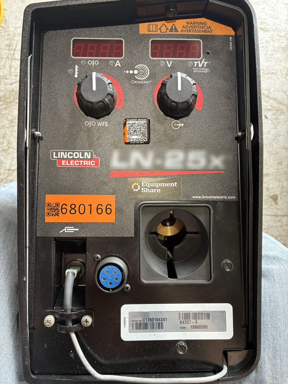 2026 LINCOLN ELECTRIC LN-25X w/Flowmeter