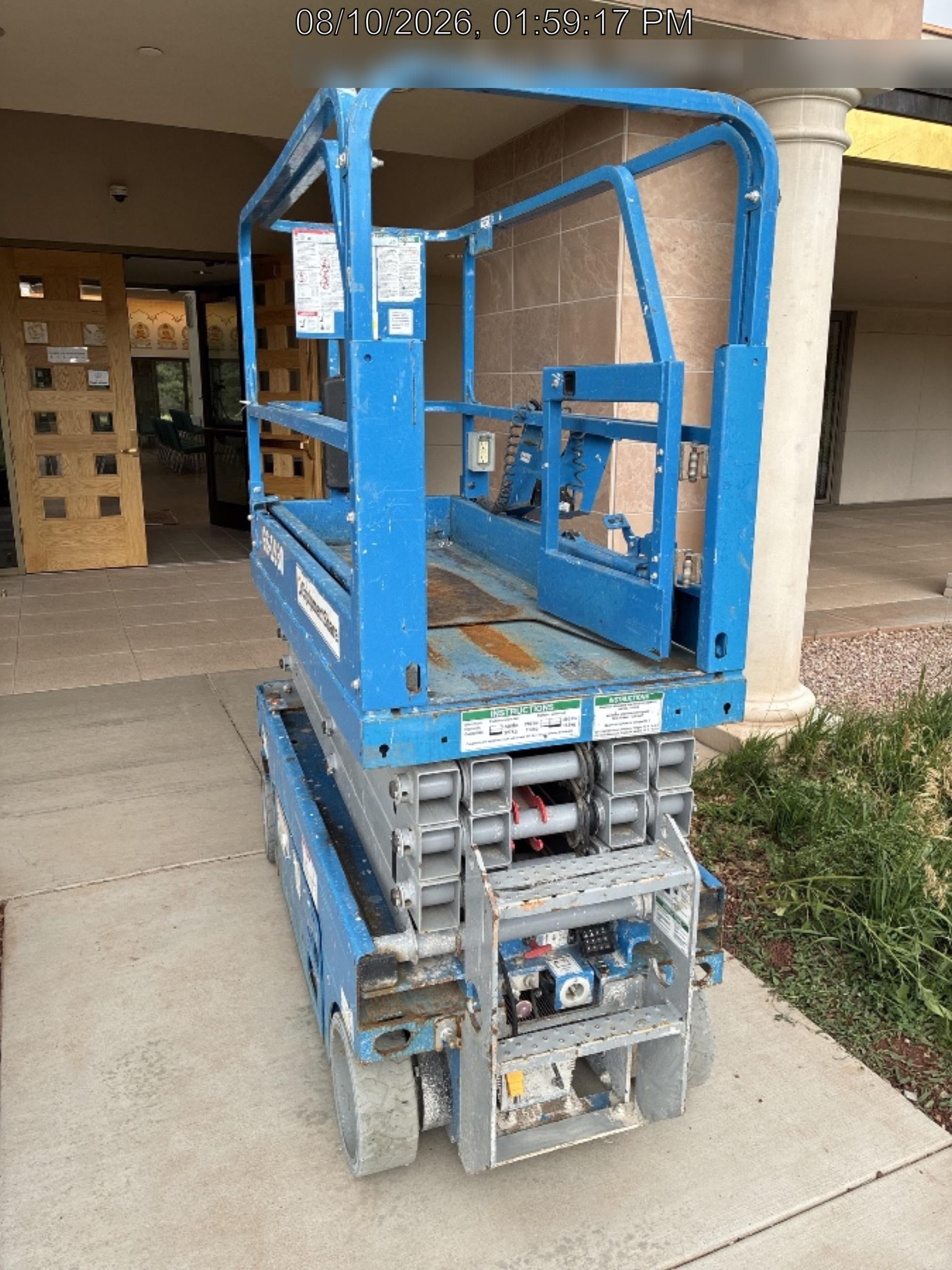 2019 Genie GS-1930 Half Height Swing Gate, 800W Inverter