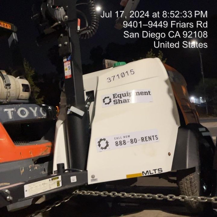 2023 Generac MLT2 Diesel, Flex Switch 120V Input, Powerzone Controller, (4) 320W LED Lights, 4kW Generator, 39.9 Gal Fuel Tank, 2" Ball, T3