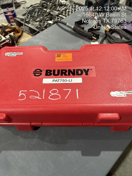 2025 BURNDY PAT750LI