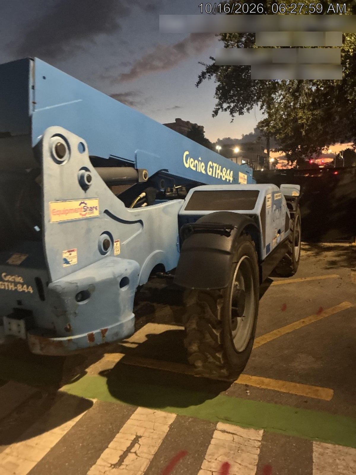 2016 GENIE GTH-844