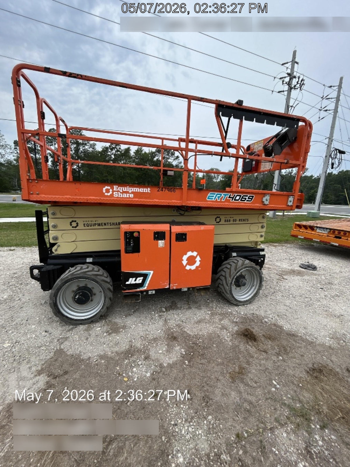 2022 JLG ERT4069