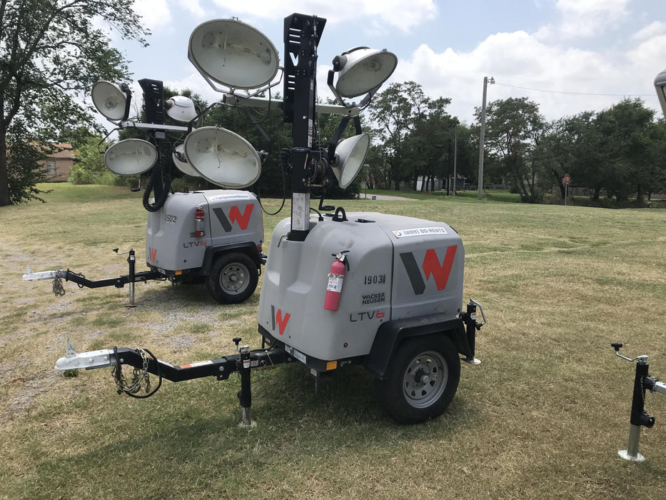 2018 Wacker Neuson LTV6L-MH Wacker Neuson LTV6L Mobile Light Tower w/Fuel Level Sensor Installed