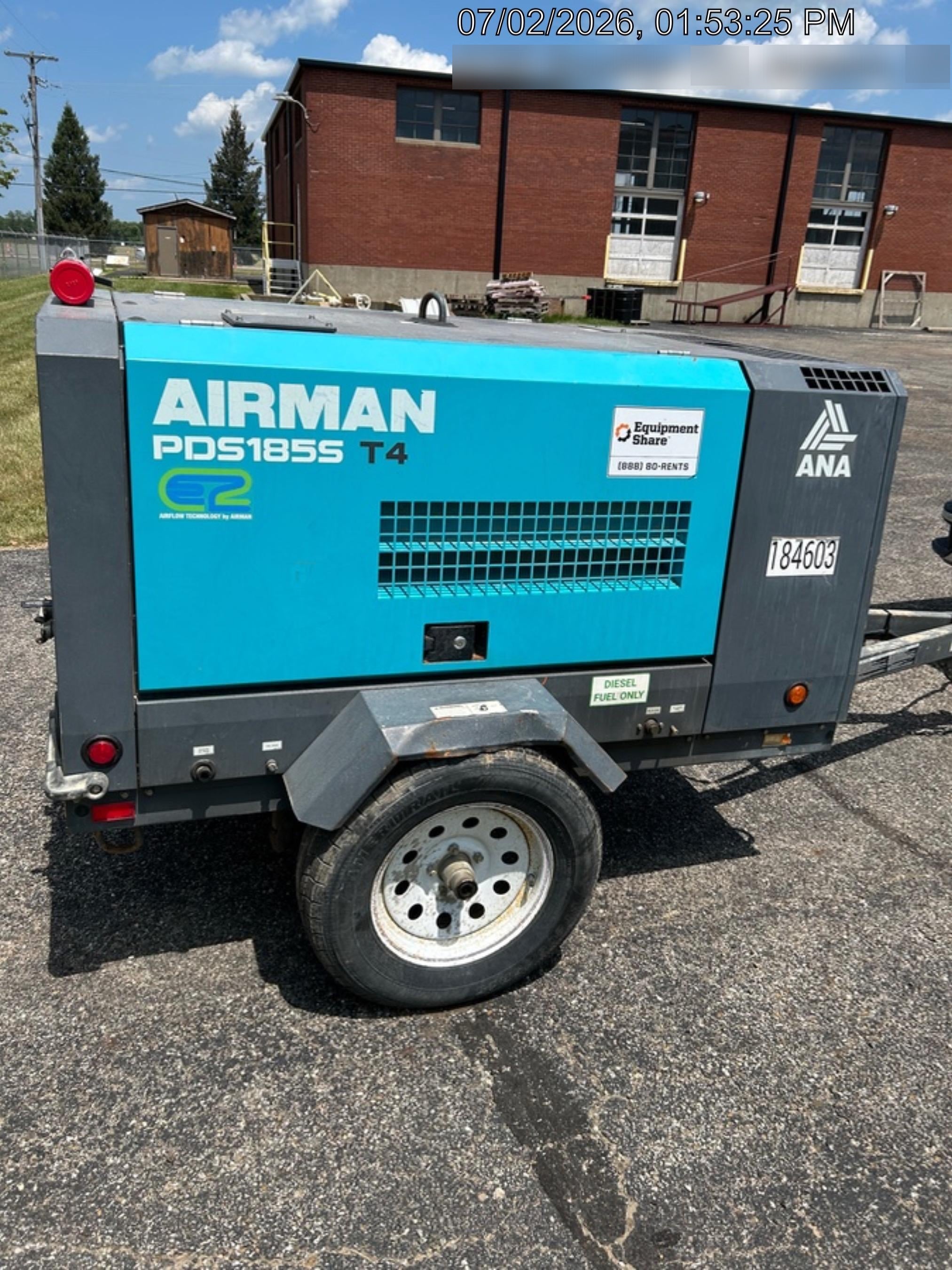2021 AIRMAN PDS185S-6E1