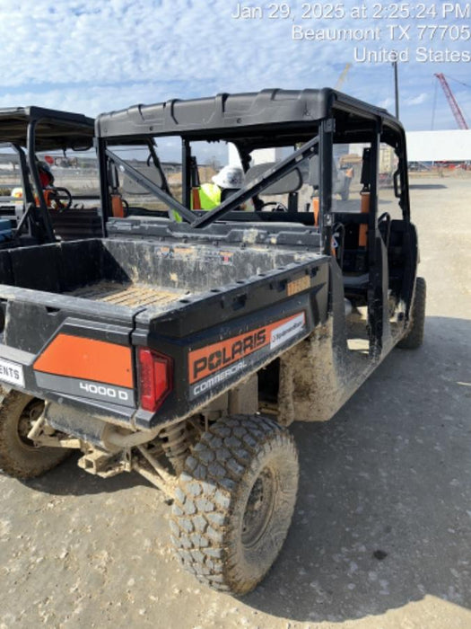 Polaris Pro XD 4000D AWD Canopy, Diesel, 4-6 Passenger, LED Strobe, Rearview Mirror
